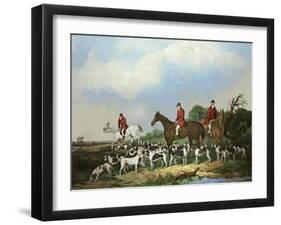 The Old Berkshire Hunt-Goode-Framed Art Print