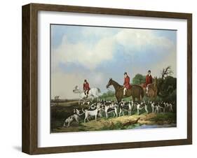 The Old Berkshire Hunt-Goode-Framed Art Print