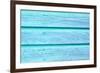 The Old Blue Paint Wood Texture with Natural Patterns-Madredus-Framed Photographic Print