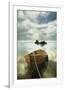 The Old Boat-Carlos Casamayor-Framed Art Print