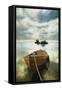 The Old Boat-Carlos Casamayor-Framed Stretched Canvas