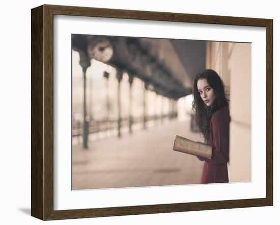 The Old Book-Przemyslaw Chola-Framed Photographic Print