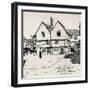 The Old Booth Hall, Evesham, 19th Century-Edmund Hort New-Framed Premium Giclee Print