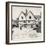 The Old Booth Hall, Evesham, 19th Century-Edmund Hort New-Framed Giclee Print