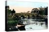 The Old Bridge, Christchurch, Dorset, 1926-null-Stretched Canvas