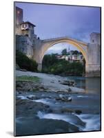 The Old Bridge, Mostar, Bosnia and Herzegovina-Walter Bibikow-Mounted Photographic Print