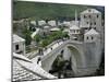 The Old Bridge Stari Most, Mostar, Bosnia-Hercegovia-Walter Bibikow-Mounted Photographic Print