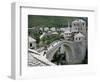 The Old Bridge Stari Most, Mostar, Bosnia-Hercegovia-Walter Bibikow-Framed Photographic Print