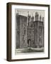 The Old Buildings, Lincoln's Inn-Henry William Brewer-Framed Giclee Print