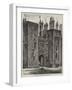 The Old Buildings, Lincoln's Inn-Henry William Brewer-Framed Giclee Print