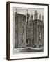 The Old Buildings, Lincoln's Inn-Henry William Brewer-Framed Giclee Print