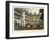 The Old Bull and Mouth Inn, St Martin's Le Grand, City of London, 1831-W Watkins-Framed Giclee Print
