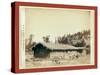 The Old Cabin Home-John C. H. Grabill-Stretched Canvas