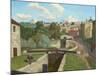 The Old Canal, Bath (Oil on Canvas)-John Northcote Nash-Mounted Giclee Print