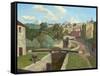 The Old Canal, Bath (Oil on Canvas)-John Northcote Nash-Framed Stretched Canvas