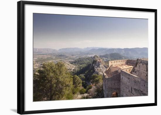 The Old Castle Above Xativa, Valencia, Spain, Europe-Julian Elliott-Framed Photographic Print