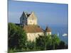 The Old Castle Towering Above Lake Constance, Meersburg, Baden-Wurttemberg, Germany, Europe-Ruth Tomlinson-Mounted Photographic Print