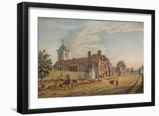 The Old Chapel, Kentish Town, (C177), 1925-John Inigo Richards-Framed Giclee Print