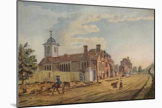 The Old Chapel, Kentish Town, (C177), 1925-John Inigo Richards-Mounted Giclee Print