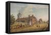 The Old Chapel, Kentish Town, (C177), 1925-John Inigo Richards-Framed Stretched Canvas