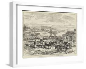 The Old Church and Churchyard of St Mary'S, Scilly Isles, Burial of Those Drowned in the Schiller-null-Framed Giclee Print