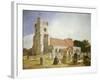 The Old Church, Ewell, 1847-William Holman Hunt-Framed Giclee Print