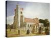 The Old Church, Ewell, 1847-William Holman Hunt-Stretched Canvas