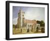 The Old Church, Ewell, 1847-William Holman Hunt-Framed Giclee Print