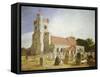 The Old Church, Ewell, 1847-William Holman Hunt-Framed Stretched Canvas