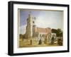 The Old Church, Ewell, 1847-William Holman Hunt-Framed Giclee Print