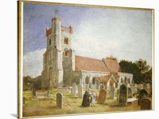 The Old Church, Ewell, 1847-William Holman Hunt-Stretched Canvas