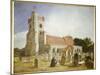 The Old Church, Ewell, 1847-William Holman Hunt-Mounted Giclee Print