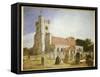 The Old Church, Ewell, 1847-William Holman Hunt-Framed Stretched Canvas