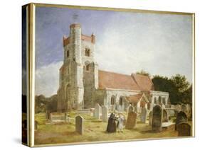 The Old Church, Ewell, 1847-William Holman Hunt-Stretched Canvas