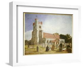 The Old Church, Ewell, 1847-William Holman Hunt-Framed Giclee Print