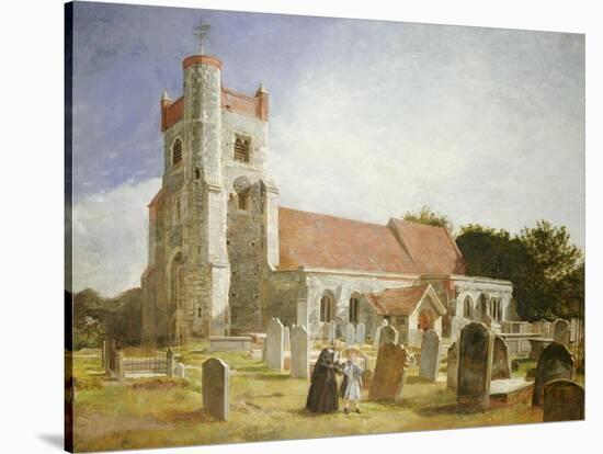 The Old Church, Ewell, 1847-William Holman Hunt-Stretched Canvas