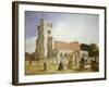 The Old Church, Ewell, 1847-William Holman Hunt-Framed Giclee Print