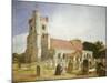 The Old Church, Ewell, 1847-William Holman Hunt-Mounted Giclee Print