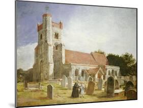 The Old Church, Ewell, 1847-William Holman Hunt-Mounted Giclee Print