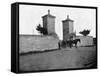 The Old City Gate, St Augustine, Florida, USA, 1893-John L Stoddard-Framed Stretched Canvas