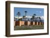 The Old City Walls and Snow Capped Atlas Mountains, Marrakech, Morocco, North Africa, Africa-Stuart Black-Framed Photographic Print