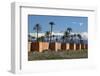 The Old City Walls and Snow Capped Atlas Mountains, Marrakech, Morocco, North Africa, Africa-Stuart Black-Framed Photographic Print