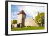 The Old City Walls of the Old Town of Tallinn, Estonia, Baltic States, Europe-Nico Tondini-Framed Photographic Print