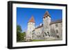 The Old City Walls of the Old Town of Tallinn, Estonia, Baltic States, Europe-Nico Tondini-Framed Photographic Print