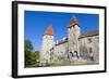 The Old City Walls of the Old Town of Tallinn, Estonia, Baltic States, Europe-Nico Tondini-Framed Photographic Print