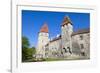 The Old City Walls of the Old Town of Tallinn, Estonia, Baltic States, Europe-Nico Tondini-Framed Photographic Print