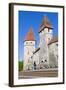 The Old City Walls of the Old Town of Tallinn, Estonia, Baltic States, Europe-Nico Tondini-Framed Photographic Print