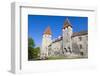 The Old City Walls of the Old Town of Tallinn, Estonia, Baltic States, Europe-Nico Tondini-Framed Premium Photographic Print