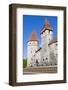 The Old City Walls of the Old Town of Tallinn, Estonia, Baltic States, Europe-Nico Tondini-Framed Photographic Print