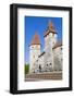 The Old City Walls of the Old Town of Tallinn, Estonia, Baltic States, Europe-Nico Tondini-Framed Photographic Print